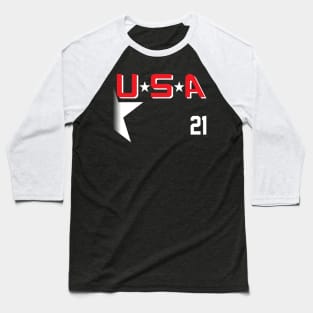 Team USA - Dean Portman Baseball T-Shirt